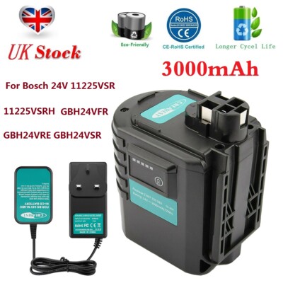 4Ah 24V Ni-MH Batteria Per Bosch PSB 24VE-2 GBH 24V BAT240 BAT030 - Foto 9