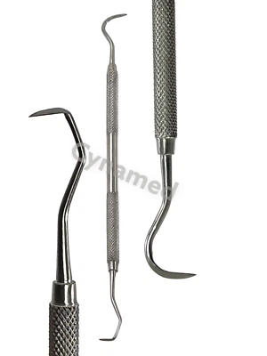 Dental Sickle Scaler Anterior Towner Jacquette U15-33 Dental Instruments-GERMAN - Image 1 of 4