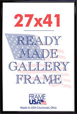 Deluxe Poster Frame Frames 27 X 41" Black