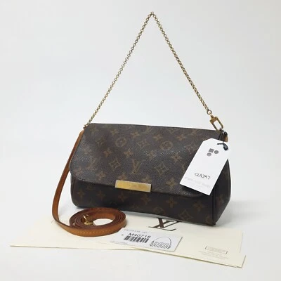 Auténtico Louis Vuitton Favorito MM Monograma M40718 Garantizado Hombro CLA397 Foto 1 de 4