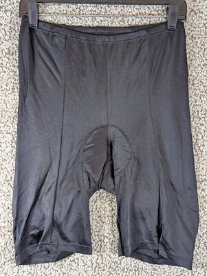 Pantalones Cortos de Ciclismo GIORDANA Para Mujer Negros Transpirables Secado Rápido Ajustados Talla XL Foto 1 de 4