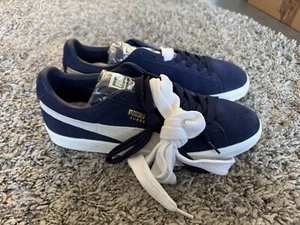 PUMA Suede Classic + peacoat white Gr. 44.5 US 11 UK 10 NEU 356568 51 - Bild 1 von 6