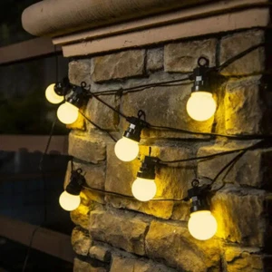 String Lights LED Globe Baubles Festoon Hanging Fairy Light Wedding Party Decor - Picture 1 of 38