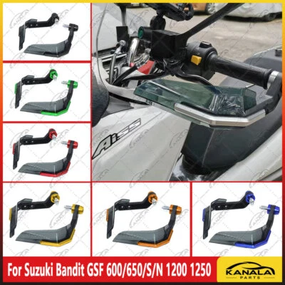 Handguard Shield Hand Guard Protector Wind For Suzuki Bandit GSF 600 1200 1250 Foto 1 de 4