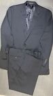 CHAPS Men's Suit 48L and 42x30 Pants Navy 2-Piece Suit Pristine Condition