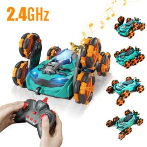 2.4G six-wheel stunt remote control vehicle Off-road drift tumbling stunt car - Picture 1 of 7