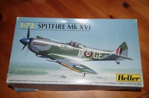 HELLER Kit plastique 1:72 AVION SPITFIRE MK XVI comme neuf pièces en grappe. - Bild 1 von 1