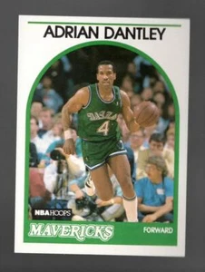 1989-90 Hoops Adrian Dantley Dallas Mavericks #125 Near Mint or Better - Picture 1 of 2