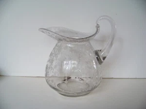 Cambridge Elegant Crystal Rose Point Doulton Pitcher RARE #3400/141 RARE 80 Oz - Bild 1 von 10