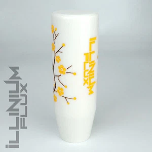 PERNO DE CAMBIO MANUAL ILLINIUM FLUX PINTADO AMARILLO BLANCO FLOR SAKURA 12X1.25 S15 - Imagen 1 de 1