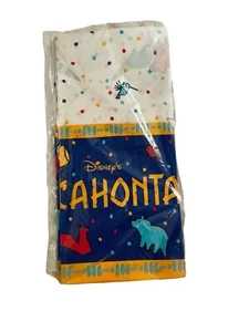NEW Vintage Disney Pocahontas Princess Party Decoration Paper Table Cover 54x89” - Picture 1 of 3