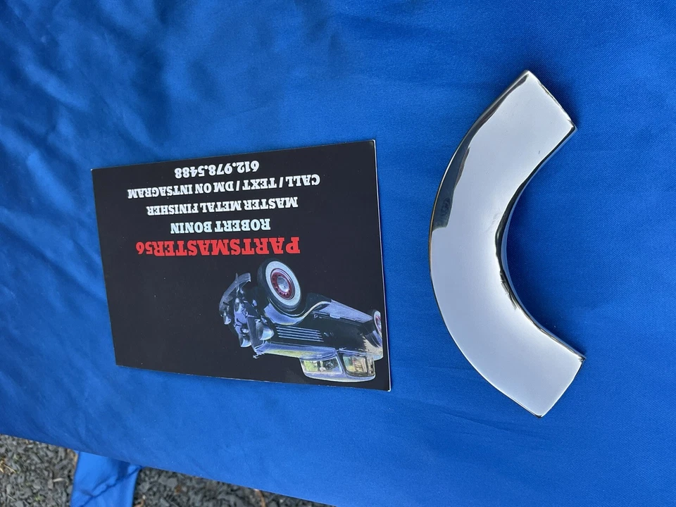 Ford Ranchero 1957 exhibición de molduras de ventana trasera izquierda Foto 1 de 1