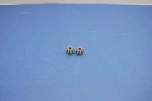 Lego 2 X Gear 8 Teeth Althell Grey Light Gray Technic Ball With Grooves 2907 - Picture 1 of 1