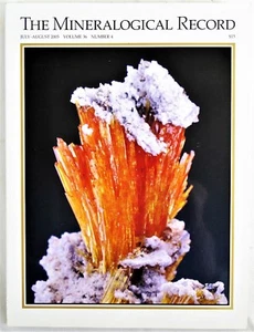 THE MINERALOGICAL RECORD KLEIN SPITZKOPPE NAMIBIA WARIKAHNITE NIFONTOVITE MEXICO - Picture 1 of 2