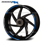 CBR1000RR motorcycle wheel decals rim stickers stripes cbr 1000RR Fireblade blue
