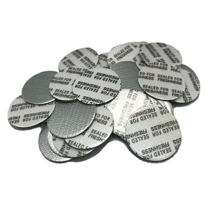 PKnGO Pressure Sensitive Foil Seal 24 mm (50 PCS) – PS Safety Seals for Fresh... - Picture 1 of 7