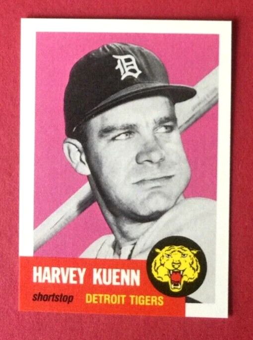 1991 Topps Baseball Archives 1953 Series Harvey Kuenn Detroit Tigers #301 - Image 1 of 1