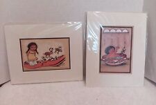 Tiddleybits, Southwestern Art by Molly Renner, Signed and Numbered, Lot of 2