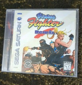 Virtua Fighter Remix Sega Saturn 1995 Tested Working Vintage One Owner