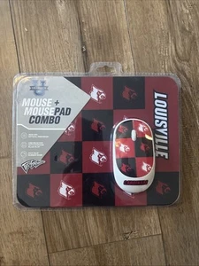 Louisville cardinals Mouse And Mousepad Set - Picture 1 of 1
