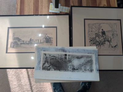 3 dibujos/arte originales de Robert Greenhalgh Foto 1 de 4