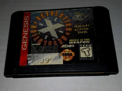 Revolution X Sega Genesis Cart Only  - Image 1 of 4