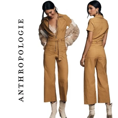 NUEVO CON ETIQUETAS Anthropologie Maeve the Colette Mono de fin de semana para mujer talla 8 Foto 1 de 4