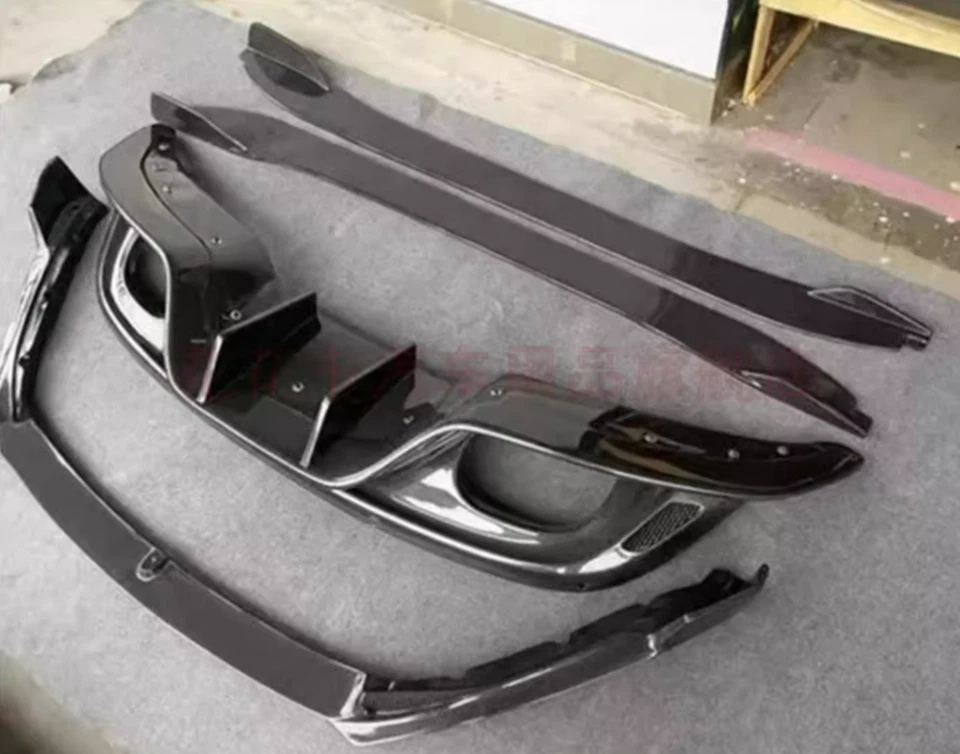 1SET Real Carbon Fiber Exterior Decoration Kit For Jaguar F-TYPE 2013-2019 — 第 1/4 张图片