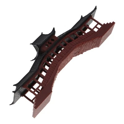  Aquarium Pavilion Adornment Fish Tank Landscape Bridge Decoration - image 1 of 4