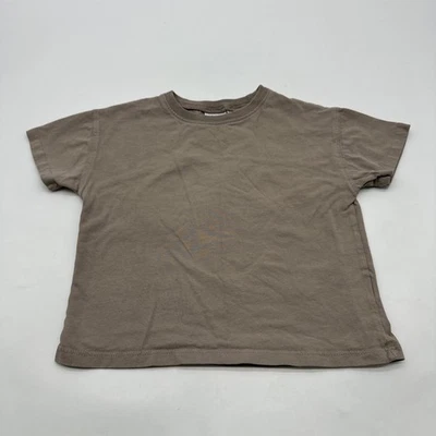 Zara T-shirt Kids Girls Size 5Y Gay 100% Cotton.#37324 - Image 1 of 4