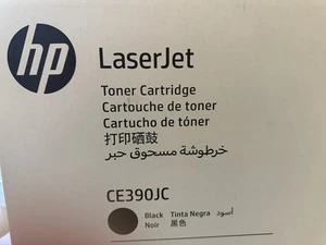 Genuine HP CE390JC Black Toner Cartridge for HP LaserJet M4555 MFP M602 M603 - Afbeelding 1 van 4