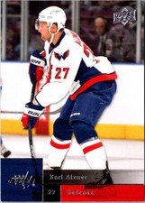 2009 Upper Deck Karl Alzner #344 Washington Capitals Hockey Card