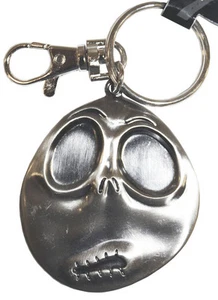 Disney Nightmare Before Christmas Jack Skull Keychain Key Ring - Picture 1 of 2