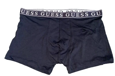 Novas cuecas boxer masculinas Guess. Tamanho GG e preto. Tem dois furos ver fotos - Imagem 1 de 2