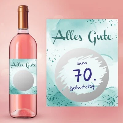 AUFKLEBER SET - Alles Gute - Rubbelsticker Silber - zum selber beschriften - Bild 1 von 4