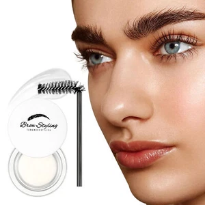 Eyebrow Soap 3D Brows Styling Soap Transparent Long Lasting Natural Eyebrow - Picture 1 of 12
