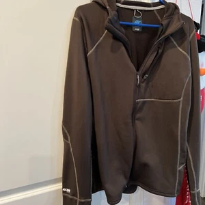 Estrn Mntn Sports Running Jacket Brown Size L - Picture 1 of 6