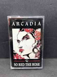 ARCADIA So Red the Rose DURAN DURAN SIMON LE BON 1985 EMI RECORDS CASSETTE - Picture 1 of 6