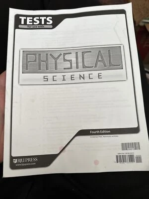 PHYSICAL SCIENCE TEST PACK GRADE 9 4TH EDITION - Image 1 of 3