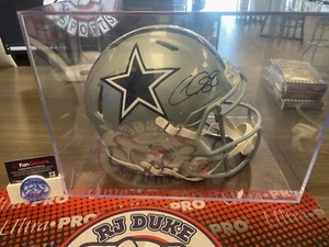CeeDee Lamb Autographed Authentic Full-Size Helmet - Fanatics Authentication - Picture 1 of 3