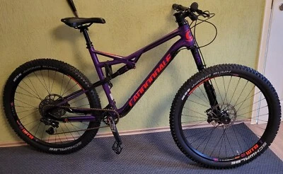 Cannondale Habit Carbon SE  2017 Größe L purble black red Mtb gebraucht  - Bild 1 von 4