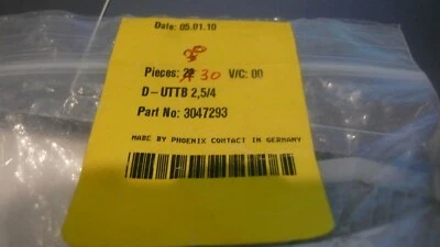 PHOENIX   D-UTTB 2, 5/4 - END COVER -  PACKAGE OF 30 - Image 1 of 4