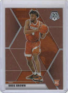 GREG BROWN 2021 PANINI CHRONICLES DRAFT PICKS ROOKIE ORANGE PRIZM #264 - TEXAS - Picture 1 of 1