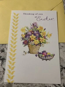 Happy Easter Thinking Of You At Easter 5.5”x8” Hallmark Greeting Card - Picture 1 of 9