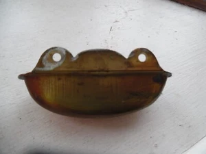 BRASS MATCH & STRIKER WALL HOLDER - Picture 1 of 2