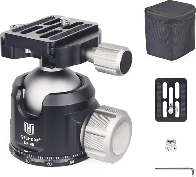 40mm Aluminium CNC Panoramastativ Low Profile Kugelkopf für DSLR Kamera DP-40 - Bild 1 von 4