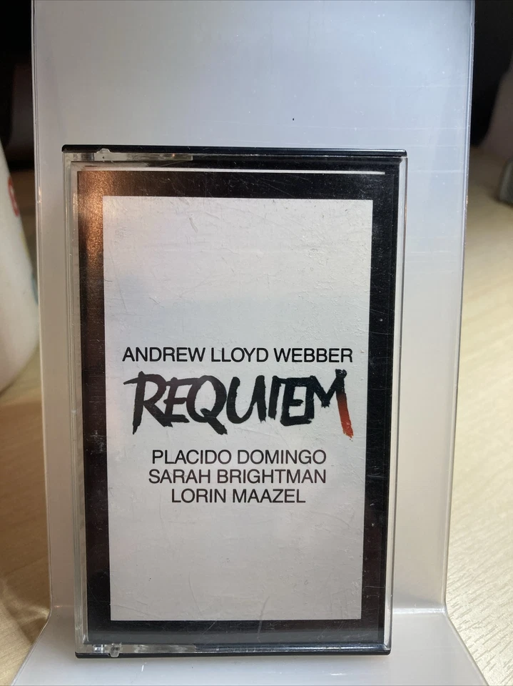 Andrew Lloyd Webber Requiem Sarah Brightman Placido Domingo Music Cassette Tape - Image 1 of 1