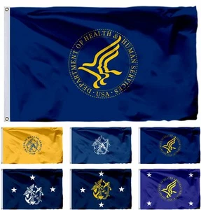 USA Health and Human Services Department Flag 3X5FT Public Health Secretary - Picture 1 of 11