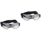 2 Stück winddichte Welpenbrille coole Hundesonnenbrille Zubehör
