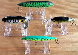 *12 Adjustable 3 Part 2" Display Stand For South Bend Creek Chub Fishing lures - Picture 1 of 5